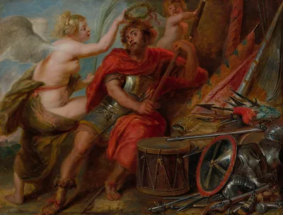 The Apotheosis of the Hero — Follower of Peter Paul Rubens