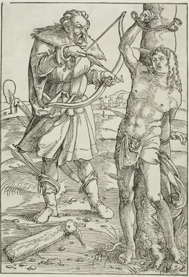 The Martyrdom of Saint Sebastian — Hans Baldung Grien