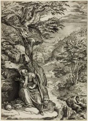 Saint Jerome in the Desert — Cherubino Alberti