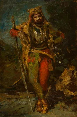Mephisto from the Opera Faust — Adolphe Joseph Thomas Monticelli