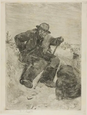 The Exhausted Ragpicker — Jean-François Raffaëlli