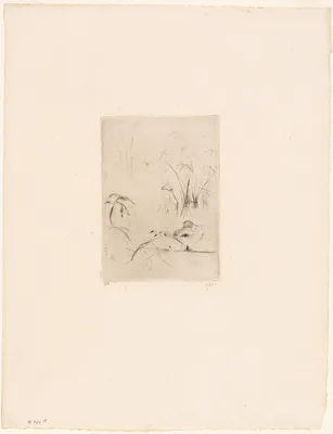The Duck — Berthe Morisot