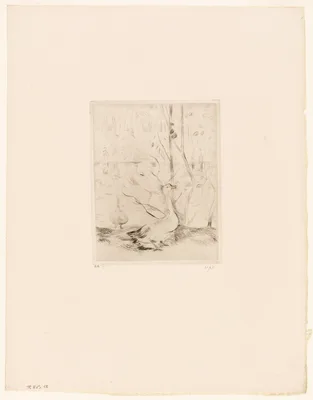 The Goose — Berthe Morisot