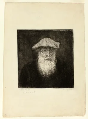 Camille Pissarro, A Self-Portrait — Camille Pissarro