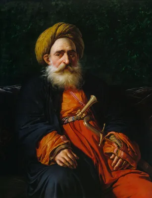Portrait of the Katchef Dahouth, Christian Mameluke — Anne-Louis Girodet