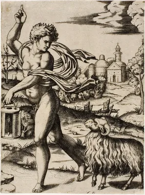 Sign of the Ram — Marcantonio Raimondi