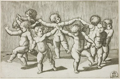 Dance of Cupids — Marcantonio Raimondi