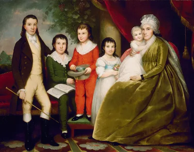 Mrs. Noah Smith and Family — Ezra Ames