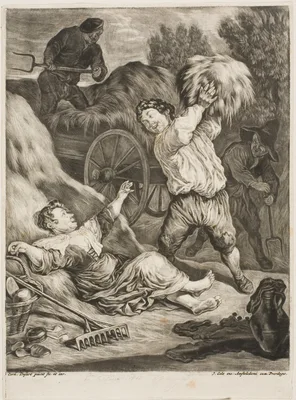 July — Cornelis Dusart