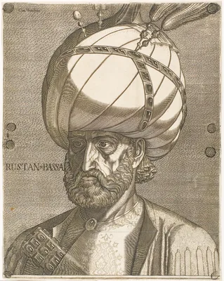 Portrait of Ismail, Ambassador of the Persian Shah Tahmasp I — Melchior Lorck