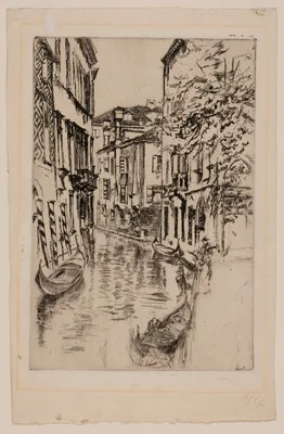 Quiet Canal — James McNeill Whistler