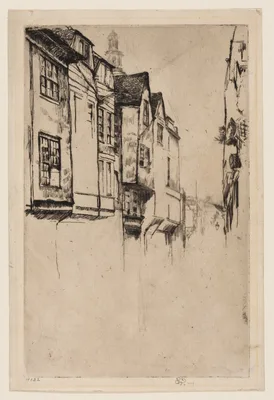 Wych Street, London — James McNeill Whistler