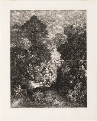 The Good Samaritan — Rodolphe Bresdin