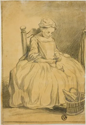 Girl Eating Cherries — Jean-Baptiste-Siméon Chardin