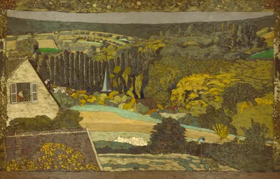 Landscape: Window Overlooking the Woods — Édouard Jean Vuillard