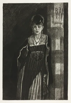 The Absinthe Drinker — Félicien Rops