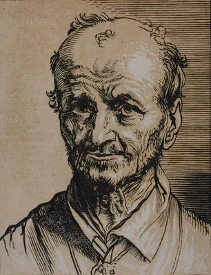 Bust of a Man Facing Forward — Jan Lievens