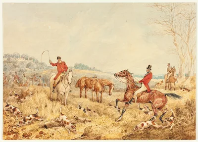 Hunting Scene — Henry Thomas Alken
