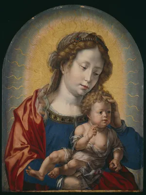 Virgin and Child — Jan Gossaert
