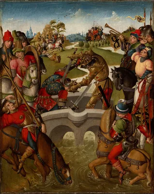Emperor Heraclius Slays the King of Persia — Netherlandish