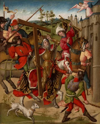 Emperor Heraclius Denied Entry into Jerusalem — Netherlandish
