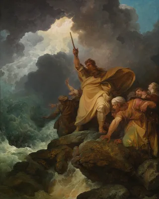 The Destruction of Pharaoh's Army — Philippe Jacques de Loutherbourg, II