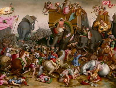 The Battle of Zama — After Cornelis Cort
