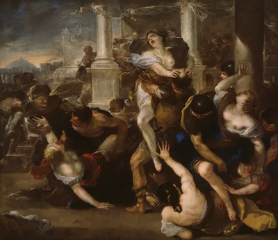 The Abduction of the Sabine Women — Luca Giordano