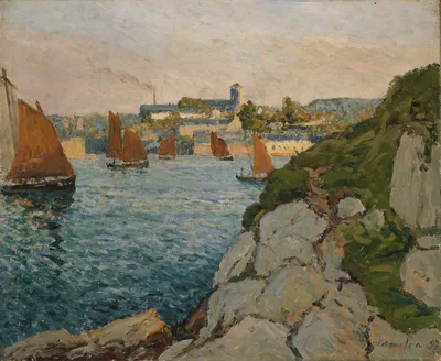 Douarnenez in Sunshine — Maxime Maufra