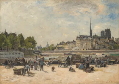 The Apple Market — Stanislas Lépine