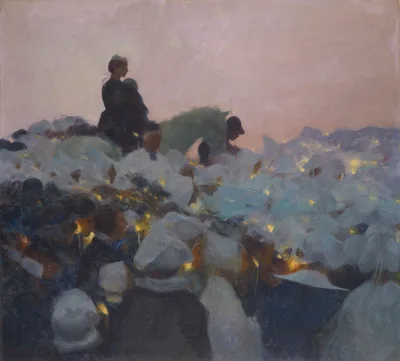 Pardon in Brittany — Gaston La Touche