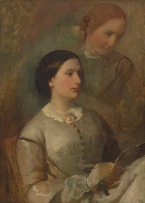 Double Portrait: Two Women — British