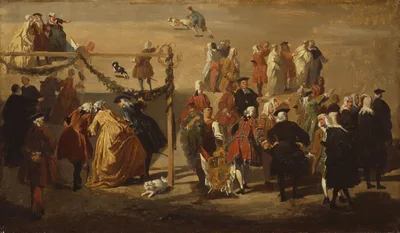 Festival in Piazza Navona — Giovanni Paolo Panini