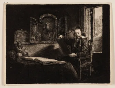 Abraham Francen, Apothecary — Rembrandt