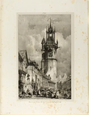Tour du Gros Horloge — Richard Parkes Bonington