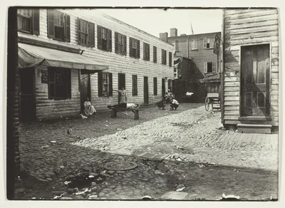 Negro Alley Housing Whites, Washington, D.C. — Lewis Hine
