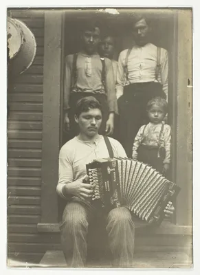 Slovak Steel Worker in the Pittsburgh Region Relaxes after Supper — Lewis Hine