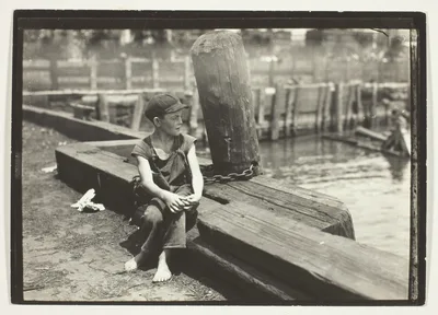 Down On The Wharf, New York — Lewis Hine