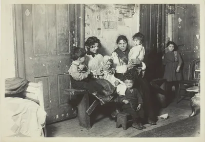 Italian Family, Chicago — Lewis Hine