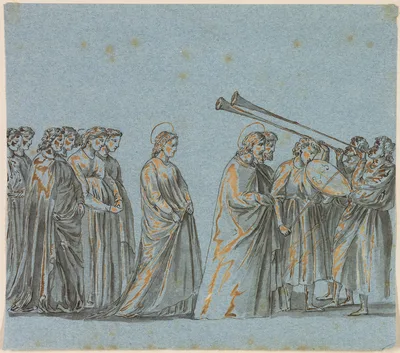 Wedding Procession of Mary and Joseph — Giotto