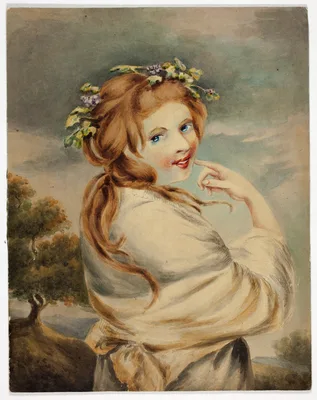Lady Hamilton as Nature — George Romney