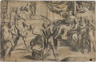 Martyrdom of Saints Peter and Paul — Parmigianino