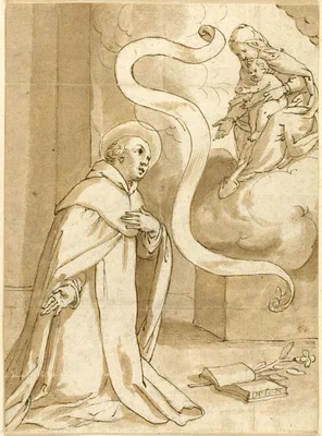 Vision of Saint Dominic — Domenico Piola