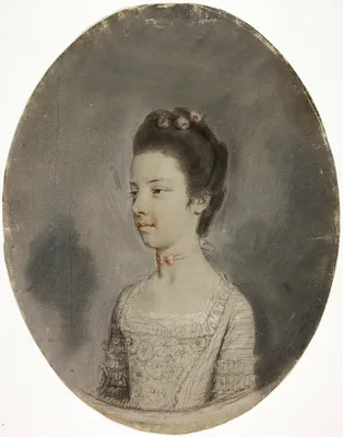 Portrait Bust of a Lady — Hugh Douglas Hamilton