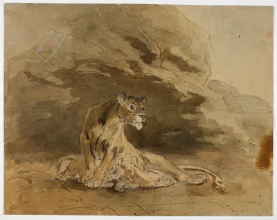 Lioness and Cubs — Sawrey Gilpin