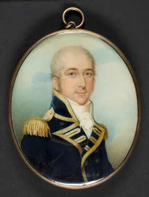 Portrait of an Officer in the Royal Artillery — Sampson Towgood Roch