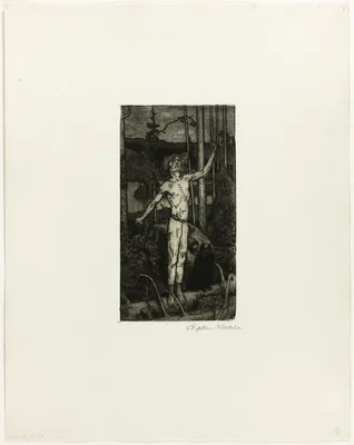 Kullervo Cursing — Akseli Gallen-Kallela