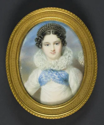 Portrait of a Young woman — Jean-Baptiste Isabey