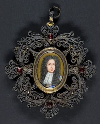 Portrait of King Charles II (1630-1685) — Paul Prieur