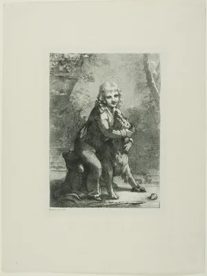 Boy with a Dog — Pierre-Paul Prud'hon